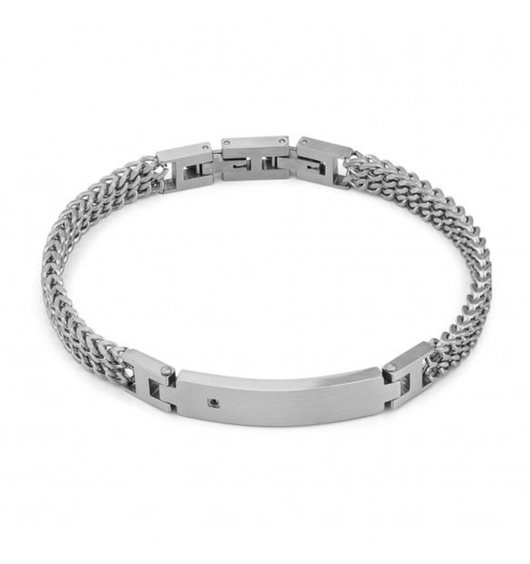 Bracelet Boccadamo Man in Steel ABR688 - ABR688
